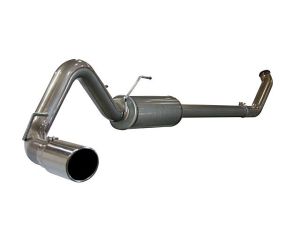aFe Power Large Bore-HD 4 Inch 409 Stainless Steel Cat-Back Exhaust System