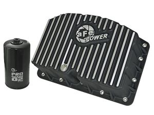 aFe POWER Engine Oil Pan with Machined Fins