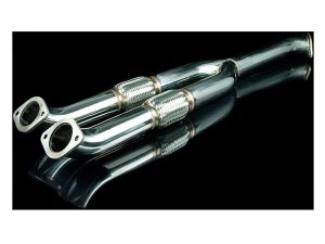Weapon R Stainless Steel Downpipe Y-Pipe Kit