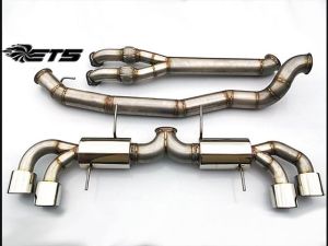 ETS 4" Stainless Steel Exhaust System w- Y Pipe for 2008-2019 Nissan Skyline R35 GTR