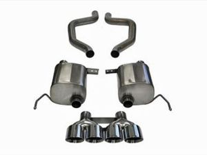 Corsa Performance Dual Rear Exit Axle-Back with Quad 4.5 Inch Tips - Xtreme Sound Level