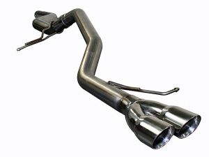 aFe POWER Large Bore-HD 2.5 Inch 409 Stainless Steel Cat-Back Exhaust System