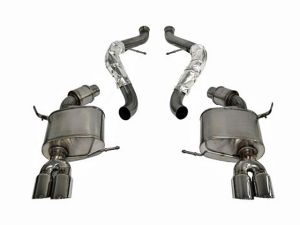 Corsa Performance Dual Rear Exit Axle-Back with Twin 3.0 Inch Tips - Sport Sound Level