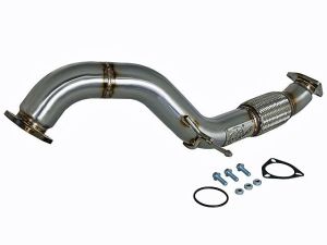 aFe POWER  Twisted Steel 3 Inch Rear Down-Pipe - Mid-Pipe