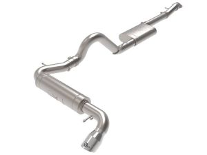 2021+ Bronco aFe Apollo GT 3" SS CAT Back Exhaust - Polished Tip