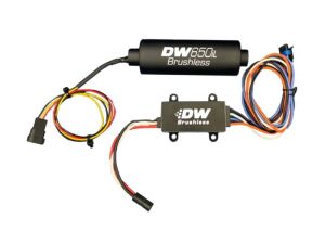 Deatschwerks DW650iL 650LPH Brushless External Fuel Pump (PWM) - 9-650-C103