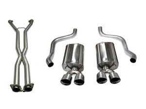 Corsa Performance Dual Rear Exit Cat-Back with Twin 3.5 Inch Tips - Sport Spound Level