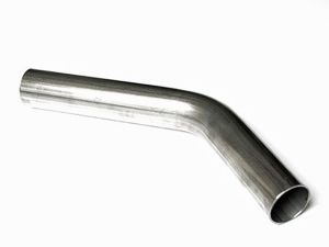 2.5 Inch OD 45 Degree Mandrel Bent Elbow - Mild Steel