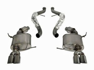 Corsa Performance Dual Rear Exit Axle-Back with Twin 3.0 Inch Tips - Sport Sound Level