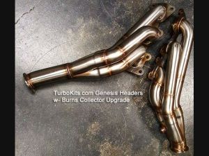 TurboKits.com Tubular Headers for 2010-2016 Hyundai Genesis 3.8L V6