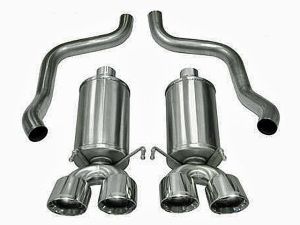 Corsa Performance Dual Rear Exit Axle-Back  with Twin 4.5 Inch Tips - Xtreme Sound Level