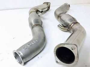 AAM Cast Widemouth Full Downpipes - High Flow CAT