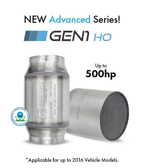 GESi G-Sport 300 CPSI Gen 1 EPA Compliant High Flow CAT