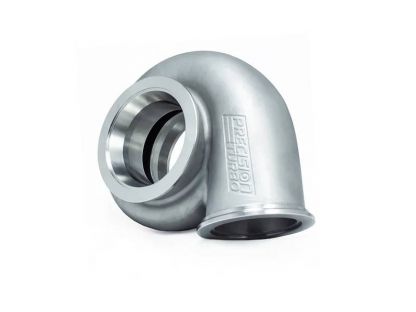 Precision Stainless Steel V-Band In / V-Band Out, .82ar, 66mm Turbine Housing