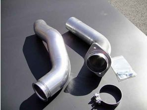 Powerstroke 6.4L 4 Inch Ball and Socket Downpipe