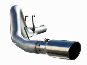 aFe Power Large Bore-HD 4 Inch 409 Stainless Steel DPF-Back Exhaust System