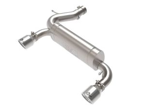 2021+ Bronco aFe Vulcan SS Axle Back Exhaust - Polished Tips