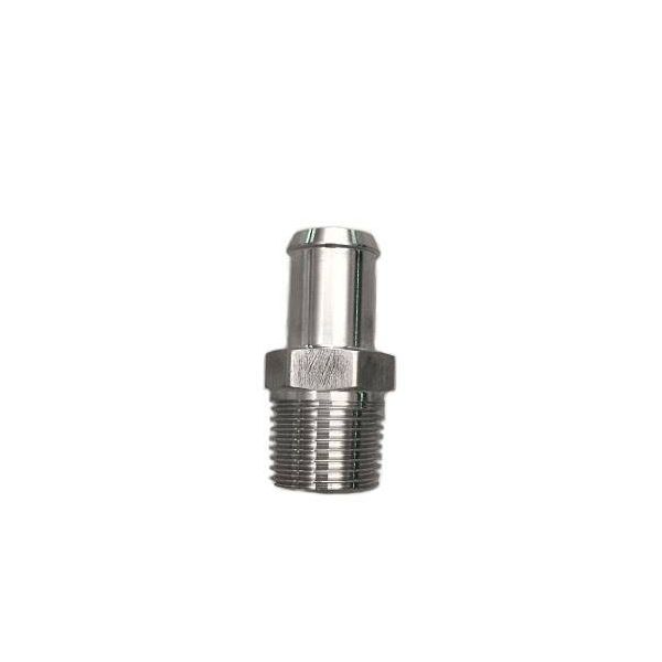 Oil Drain Fitting - Straight 5/8 Hose by 1/2 NPT