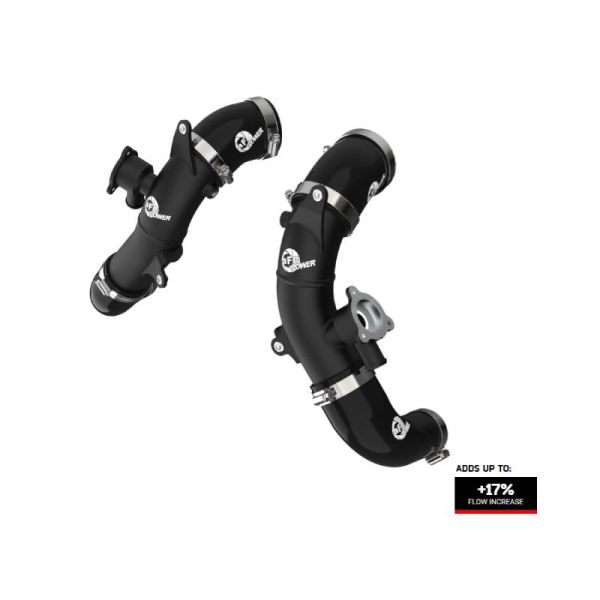 2022+ Tundra 3.4TT aFe BladeRunner 2.5 Aluminum Hot Charge Pipes