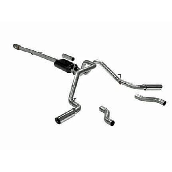 Flowmaster American Thunder Cat-Back Exhaust System-Turbo Kits Chevy Silverado Performance Parts GMC Sierra Performance Parts Search Results-1107.000000