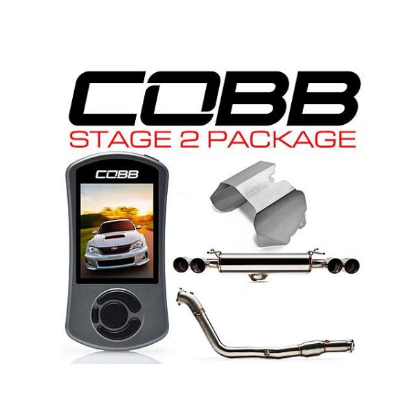 COBB Stage 2 Power Package with V3 - For Hatch-Subaru WRX Performance Parts Search Results-2875.000000