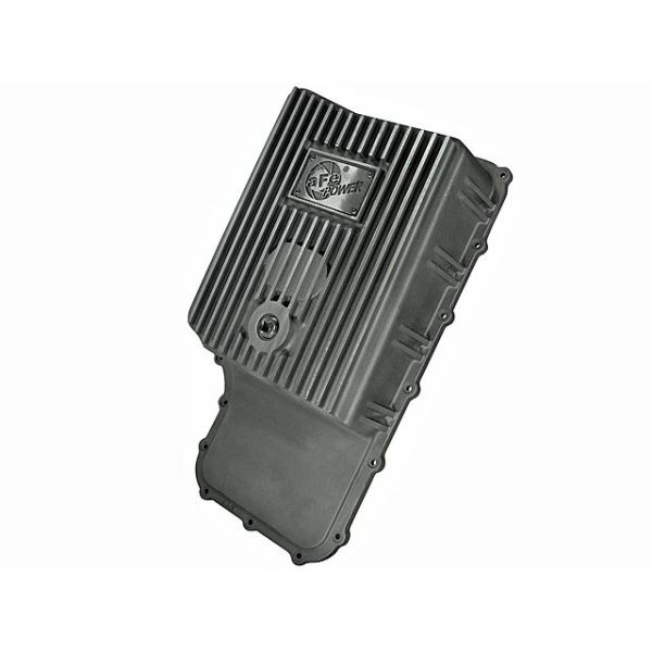 aFe Power Transmission Pan with Machined Fins-Turbo Kits Ford Powerstroke Performance Parts Ford F-Series Performance Parts Diesel Performance Parts Powerstroke Performance Parts Diesel Search Results Search Results-371.910000