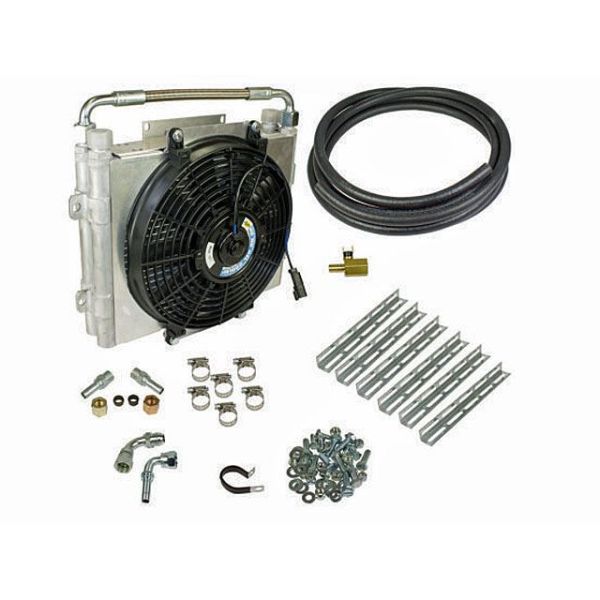 BD Diesel Xtrude Double Stacked Transmission Cooler Kit - Universial 0.50 inch Tubing-Turbo Kits Ford Powerstroke Performance Parts Ford F-Series Performance Parts Diesel Performance Parts Powerstroke Performance Parts Diesel Search Results Search Results-989.350000