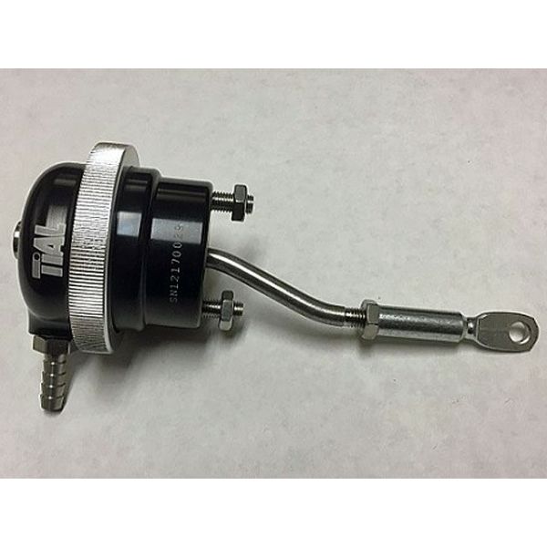 TiAL Billet Wastegate Actuator - Bent Rod - 16psi - Black