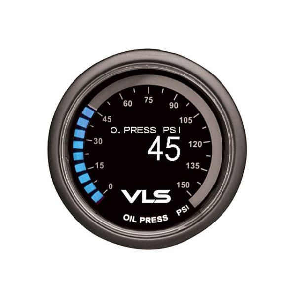 Revel VLS 52mm Digital OLED Oil Pressure Gauge-Universal Gauges, Etc Search Results-218.000000