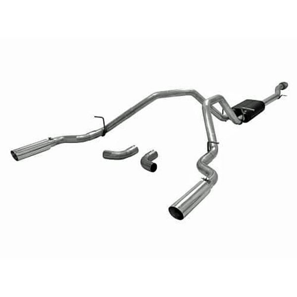 Flowmaster Cat-Back Exhaust System-Turbo Kits Chevy Silverado Performance Parts GMC Sierra Performance Parts Search Results-1105.000000