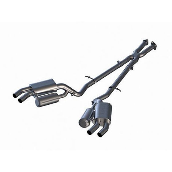 MBRP Cat-Back Exhaust System - Dual Rear Exit - Aluminized-Turbo Kits Kia Stinger Performance Parts Search Results-779.990000