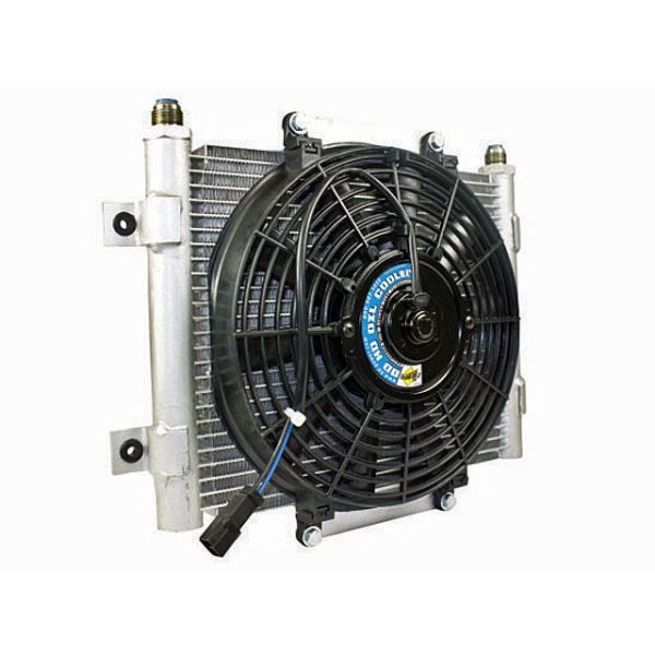 BD Diesel Xtrude Trans Cooler with Fan - 5.5 inch-Turbo Kits Dodge Cummins 5.9L Performance Parts Cummins Performance Parts Cummins 5.9L Diesel Performance Parts Diesel Performance Parts Diesel Search Results Search Results-314.230000