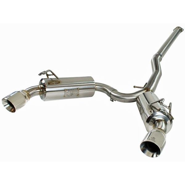 aFe POWER Takeda 3 Inch to 2.5 Inch 304 Stainless Steel Cat-Back Exhaust Systems-Turbo Kits Mitsubishi EVO X Performance Parts Search Results-1153.850000