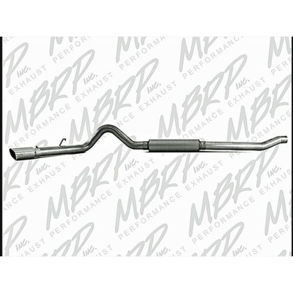MBRP 4 Inch CAT Back Single Side (Stock Cat) Exit - AL