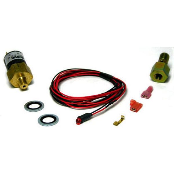 BD Diesel Low Fuel Pressure Alarm Kit Red LED