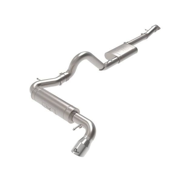 2021+ Bronco aFe Apollo GT 3 SS CAT Back Exhaust - Polished Tip