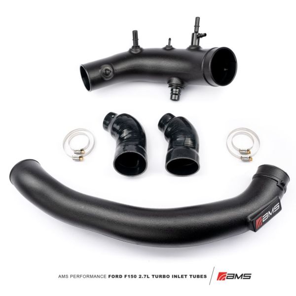 AMS Performance 2015-2020 F150 2.7L EcoBoost Turbo Inlet Tubes-Ford Performance Parts Ford F150 Ecoboost Performance Parts Search Results-399.950000