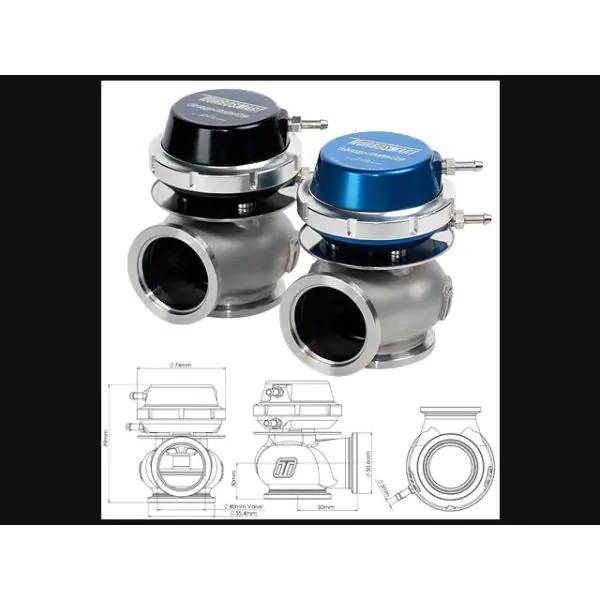 Turbosmart 40mm CompGate 40 Wastegate - TS-0505-1006
