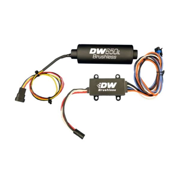 Deatschwerks DW650iL 650LPH Brushless External Fuel Pump (SPEED)-Universal Fuel System Components Search Results-949.000000