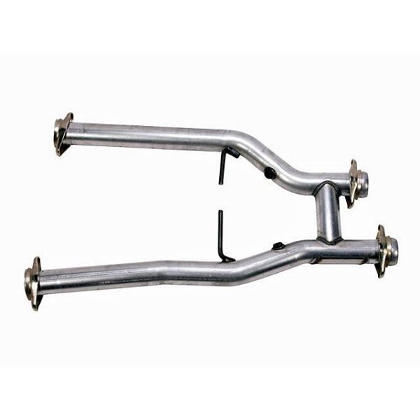 BBK Performance Short Mid H Pipe - Aluminized Steel-Turbo Kits Ford Mustang Performance Parts Search Results-9999.990000