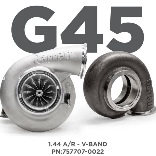 Garrett G45-1350 72mm G Series Turbo - V-Band 1.44AR-Garrett G Series Turbochargers Only Turbo Chargers Search Results Search Results-5182.730000
