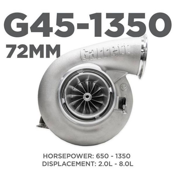 Garrett G45-1350 72mm G Series Turbo
