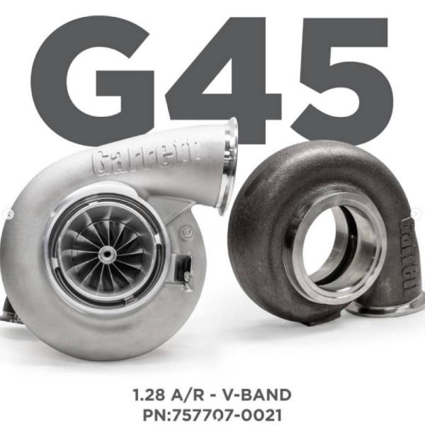 Garrett G45-1500 76mm G Series Turbo - V-Band 1.28AR