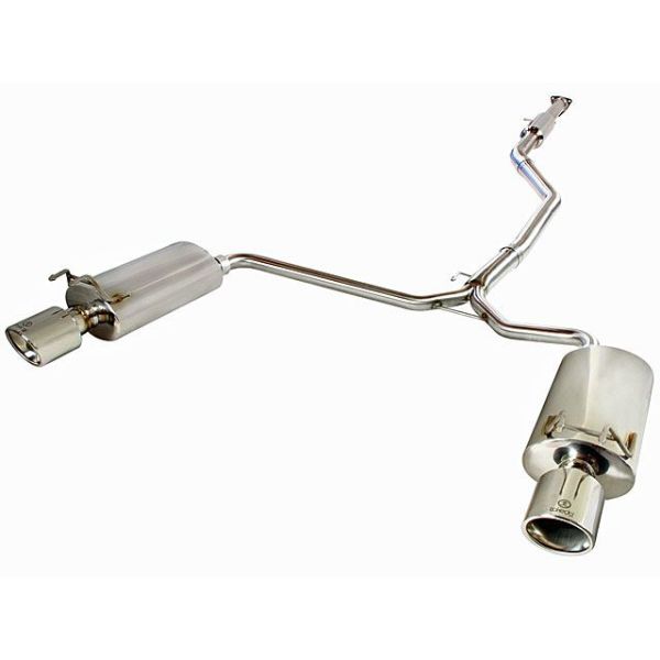 aFe POWER Takeda 2.5 Inch to 1.75 Inch 304 Stainless Steel Cat-Back Exhaust System-Turbo Kits Honda Accord Performance Parts Search Results-1148.750000