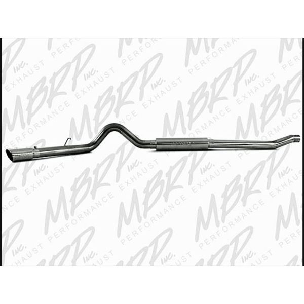 MBRP 4 Inch CAT Back Single Side (Stock Cat) Exit - T409-Turbo Kits Ford Powerstroke Performance Parts Ford F-Series Performance Parts Diesel Performance Parts Powerstroke Performance Parts Diesel Search Results Search Results-584.990000