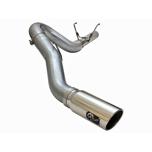 aFe Power Large Bore-HD 5 Inch Stainless Steel DPF-Back Exhaust System-Turbo Kits Dodge Cummins 6.7L Performance Parts Cummins Performance Parts Cummins 6.7L Diesel Performance Parts Diesel Performance Parts Diesel Search Results Search Results-642.180000