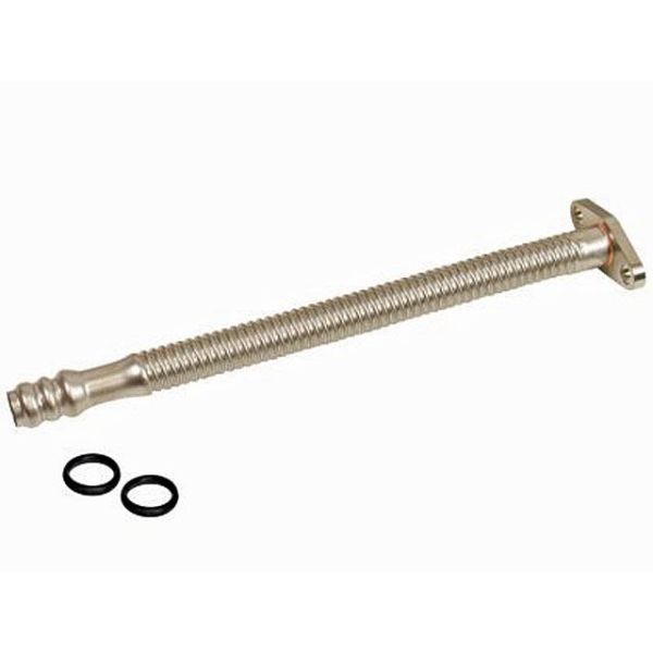 BD Diesel Flexible 12in Turbo Oil Drain Line