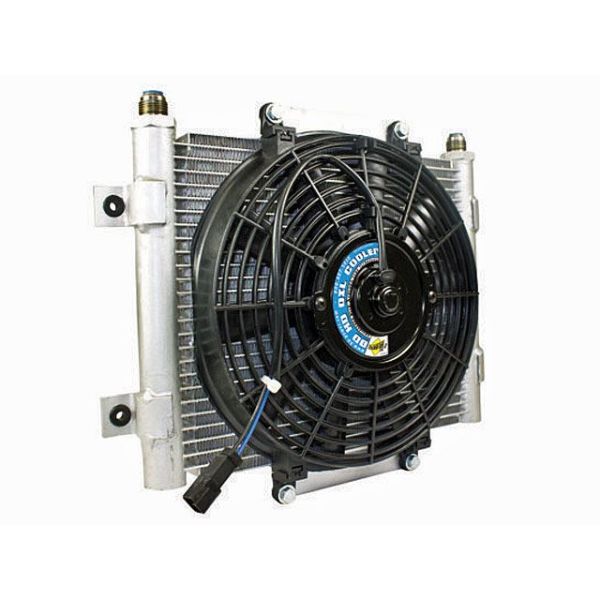 BD Diesel Xtrude Trans Cooler with Fan - 5.5in-Turbo Kits Dodge Cummins 5.9L Performance Parts Cummins Performance Parts Cummins 5.9L Diesel Performance Parts Diesel Performance Parts Diesel Search Results Search Results-304.950000