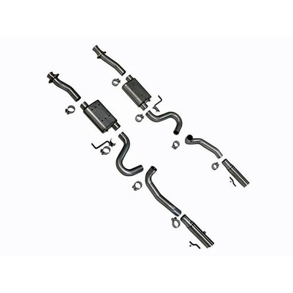 BBK Performance VariTune Cat-Back Exhaust - Stainless Tips