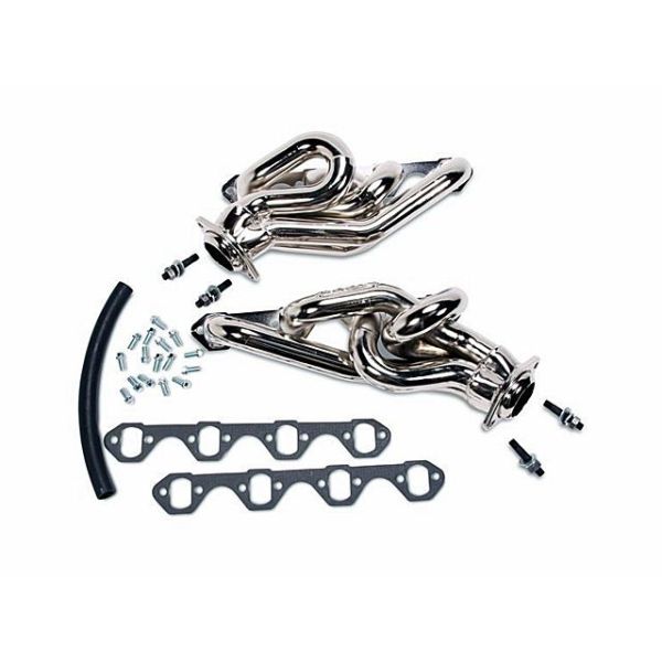 BBK Performance Shorty Tuned Length Exhaust Headers - Chrome-Turbo Kits Ford Mustang Performance Parts Search Results-479.990000